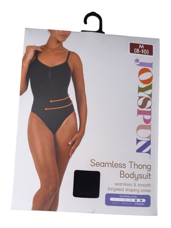 Joyspun Other - Joyspun Women’s Seamless Sculpting Thong Bodysuit – Size M – Black NWT
